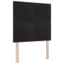 Cama con somier con colchón y banco Negro 100x200 cm de Terciopelo von , Betten und Lattenroste - Ref: Foro24-3344494, Preis:...