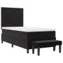 Cama con somier con colchón y banco Negro 100x200 cm de Terciopelo von , Betten und Lattenroste - Ref: Foro24-3344494, Preis:...