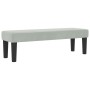 Cama Box Spring con Colchón y Banco Gris Claro 120x200 cm Terciopelo de , Camas y somieres - Ref: Foro24-3344504, Precio: 457...