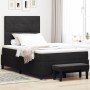 Cama Box Spring con Colchón y Banco Negro 120x200 cm Terciopelo von , Betten und Lattenroste - Ref: Foro24-3344506, Preis: 45...