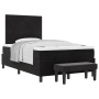 Cama Box Spring con Colchón y Banco Negro 120x200 cm Terciopelo von , Betten und Lattenroste - Ref: Foro24-3344506, Preis: 45...