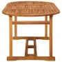 Set de comedor para jardín 9 piezas madera maciza de acacia de vidaXL, Conjuntos de jardín - Ref: Foro24-3086971, Precio: 657...