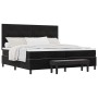 Cama Box Spring con Colchón y Banco Negro 200x200 cm de Terciopelo | Foro24.es | Tu tienda online para hogar, jardín y más Foro24.es