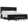 Cama Box Spring con Colchón y Banco Negro 200x200 cm de Terciopelo | Foro24.es | Tu tienda online para hogar, jardín y más Foro24.es
