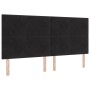 Cama Box Spring con Colchón y Banco Negro 200x200 cm de Terciopelo | Foro24.es | Tu tienda online para hogar, jardín y más Foro24.es