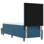 Cama con somier con colchón y banco azul oscuro 80x200 cm de terciopelo von , Betten und Lattenroste - Ref: Foro24-3344544, P...