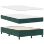 Cama Box Spring con colchón y banco verde oscuro 120x200 cm terciopelo von , Betten und Lattenroste - Ref: Foro24-3344573, Pr...