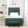 Cama Box Spring con colchón y banco verde oscuro 120x200 cm terciopelo von , Betten und Lattenroste - Ref: Foro24-3344573, Pr...