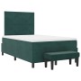 Cama Box Spring con colchón y banco verde oscuro 120x200 cm terciopelo von , Betten und Lattenroste - Ref: Foro24-3344573, Pr...