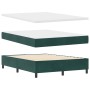 Cama Box Spring con Colchón y Banco Verde Oscuro 140x190 cm Terciopelo von , Betten und Lattenroste - Ref: Foro24-3344579, Pr...