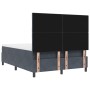 Cama con Somier con Colchón & Banco Gris Oscuro 140x200 cm Terciopelo von , Betten und Lattenroste - Ref: Foro24-3344583, Pre...