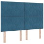 Cama Box Spring con Colchón y Banco Azul Oscuro 160x200 cm Terciopelo | Foro24.es | Tu tienda online para hogar, jardín y más Foro24.es