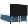 Cama Box Spring con Colchón y Banco Azul Oscuro 160x200 cm Terciopelo | Foro24.es | Tu tienda online para hogar, jardín y más Foro24.es