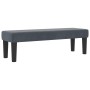 Cama con somier con colchón y banco gris oscuro 180x200 cm de terciopelo | Foro24.es | Tu tienda online para hogar, jardín y más Foro24.es
