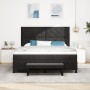 Cama con Base Spring con Colchón y Banco Negro 180x200 cm Terciopelo | Foro24.es | Tu tienda online para hogar, jardín y más Foro24.es