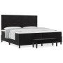 Cama con Box Spring con Colchón y Banco Negro 200x200 cm Terciopelo | Foro24.es | Tu tienda online para hogar, jardín y más Foro24.es