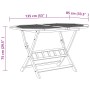 Garden dining set 7 pieces solid acacia wood by vidaXL, Garden sets - Ref: Foro24-3086997, Price: 428,85 €, Discount: %