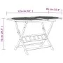 Set de comedor de jardín 7 piezas madera maciza de acacia de vidaXL, Conjuntos de jardín - Ref: Foro24-3086997, Precio: 429,8...