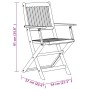 Garden dining set 7 pieces solid acacia wood by vidaXL, Garden sets - Ref: Foro24-3086997, Price: 428,85 €, Discount: %