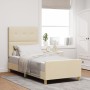 Estructura de Cama  Crema 80x200 cm Tela | Foro24.es | Tu tienda online para hogar, jardín y más Foro24.es