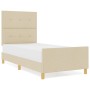 Estructura de Cama  Crema 80x200 cm Tela | Foro24.es | Tu tienda online para hogar, jardín y más Foro24.es