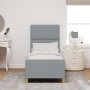 Estructura de Cama Gris Claro 80x200 cm Tela by , Beds and slatted bases - Ref: Foro24-3344760, Price: 138,18 €, Discount: %