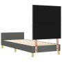 Estructura de Cama Gris Oscuro 80x200 cm Tela by , Beds and slatted bases - Ref: Foro24-3344761, Price: 154,43 €, Discount: %