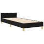 Estructura de cama  negra 80x200 cm de tela | Foro24.es | Tu tienda online para hogar, jardín y más Foro24.es