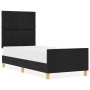 Estructura de cama  negra 80x200 cm de tela | Foro24.es | Tu tienda online para hogar, jardín y más Foro24.es
