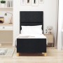 Estructura de cama  negra 80x200 cm de tela | Foro24.es | Tu tienda online para hogar, jardín y más Foro24.es