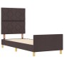 Cama  Marrón Oscuro 80x200 cm de Tela | Foro24.es | Tu tienda online para hogar, jardín y más Foro24.es