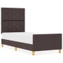 Cama  Marrón Oscuro 80x200 cm de Tela | Foro24.es | Tu tienda online para hogar, jardín y más Foro24.es