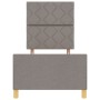 Cama  Taupe 80x200 cm de Tela | Foro24.es | Tu tienda online para hogar, jardín y más Foro24.es