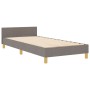 Cama  Taupe 90x190 cm de Tela | Foro24.es | Tu tienda online para hogar, jardín y más Foro24.es