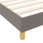 Cama  Taupe 90x190 cm de Tela | Foro24.es | Tu tienda online para hogar, jardín y más Foro24.es