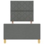 Cama  Gris Oscuro 90x200 cm Tela | Foro24.es | Tu tienda online para hogar, jardín y más Foro24.es