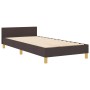 Estructura de Cama Marrón Oscuro 90x200 cm Tela | Foro24.es | Tu tienda online para hogar, jardín y más Foro24.es