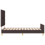 Estructura de Cama Marrón Oscuro 90x200 cm Tela | Foro24.es | Tu tienda online para hogar, jardín y más Foro24.es