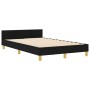 Estructura de Cama de Tela Negra  120x190 cm | Foro24.es | Tu tienda online para hogar, jardín y más Foro24.es