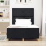 Estructura de Cama de Tela Negra  120x190 cm | Foro24.es | Tu tienda online para hogar, jardín y más Foro24.es