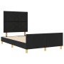 Estructura de Cama de Tela Negra  120x190 cm | Foro24.es | Tu tienda online para hogar, jardín y más Foro24.es