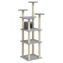 Cat scratching post with light gray sisal posts 171 cm by vidaXL, Cat furniture - Ref: Foro24-171486, Price: 64,67 €, Discoun...