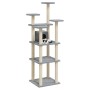 Katzenkratzbaum mit hellgrauen Sisalstämmen, 171 cm von vidaXL, Katzenmöbel - Ref: Foro24-171486, Preis: 64,67 €, Rabatt: %