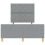 Estructura de Cama Gris Claro 120x200 cm en Tela | Foro24.es | Tu tienda online para hogar, jardín y más Foro24.es