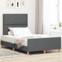 Estructura de Cama Gris Oscuro 120x200 cm Tela | Foro24.es | Tu tienda online para hogar, jardín y más Foro24.es