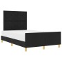Estructura de Cama de Tela Negra 120x200 cm by , Beds and slatted bases - Ref: Foro24-3344797, Price: 195,91 €, Discount: %