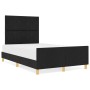 Estructura de Cama de Tela Negra 120x200 cm by , Beds and slatted bases - Ref: Foro24-3344797, Price: 195,91 €, Discount: %