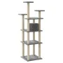 Cat scratching post with light gray sisal posts 171 cm by vidaXL, Cat furniture - Ref: Foro24-171486, Price: 64,02 €, Discoun...