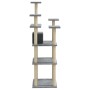 Cat scratching post with light gray sisal posts 171 cm by vidaXL, Cat furniture - Ref: Foro24-171486, Price: 64,67 €, Discoun...