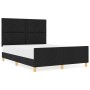 Cama  Negra 140x190 cm Tela | Foro24.es | Tu tienda online para hogar, jardín y más Foro24.es
